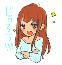 Hiroshima Girls sticker sticker #14874344