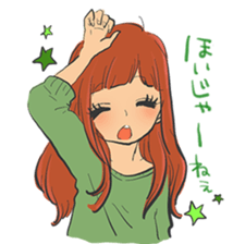 Hiroshima Girls sticker sticker #14874356