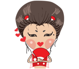 Love Bow Girl sticker #14874478