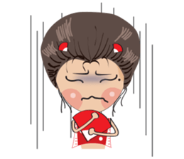 Love Bow Girl sticker #14874480