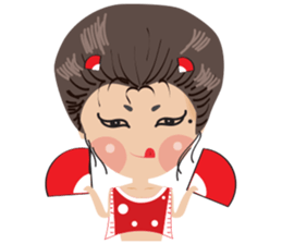 Love Bow Girl sticker #14874483