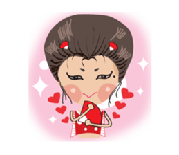 Love Bow Girl sticker #14874488