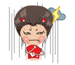 Love Bow Girl sticker #14874491