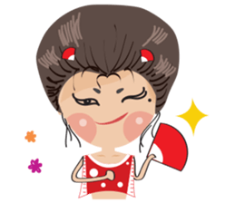 Love Bow Girl sticker #14874495