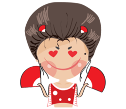 Love Bow Girl sticker #14874499