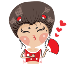 Love Bow Girl sticker #14874500