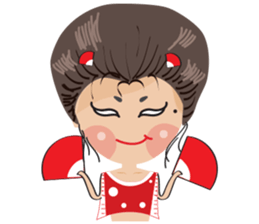 Love Bow Girl sticker #14874502