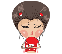 Love Bow Girl sticker #14874503