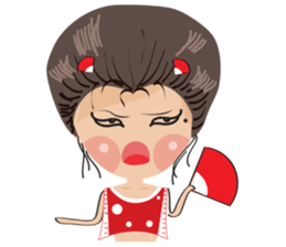 Love Bow Girl sticker #14874505