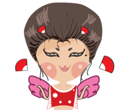 Love Bow Girl sticker #14874506