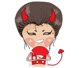 Love Bow Girl sticker #14874507