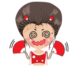 Love Bow Girl sticker #14874511