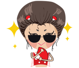 Love Bow Girl sticker #14874513