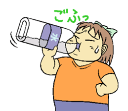 yumi is on a diet sticker #14874830