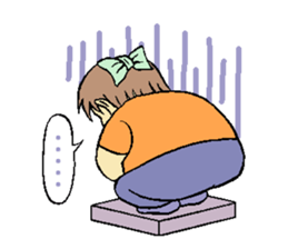 yumi is on a diet sticker #14874838