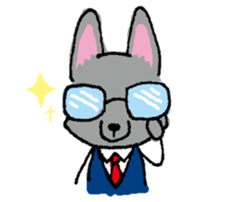 simple Schipperke sticker #14875249