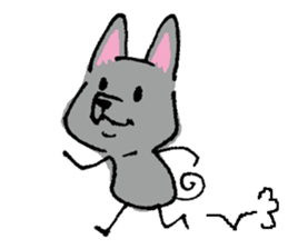 simple Schipperke sticker #14875262