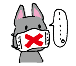 simple Schipperke sticker #14875265