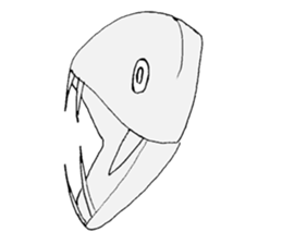 Unmotivated Deep-sea Fish sticker #14875440