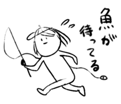 Let's go fishing! sticker #14875617