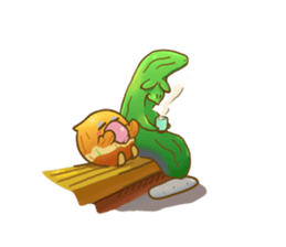 Do your best ! The Vegetables sticker #14876482