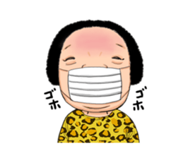 Osaka's aunt and so on sticker #14876949