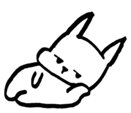 Rabbit to convey feelings sticker #14877595