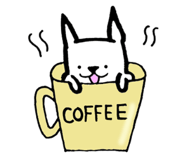 Rabbit to convey feelings sticker #14877603