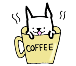 Rabbit to convey feelings sticker #14877603