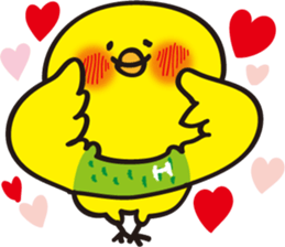 Cute little bird HIME! sticker #14877773
