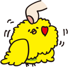 Cute little bird HIME! sticker #14877778