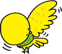 Cute little bird HIME! sticker #14877783