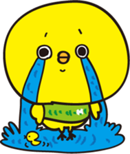 Cute little bird HIME! sticker #14877789