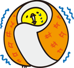 Cute little bird HIME! sticker #14877797
