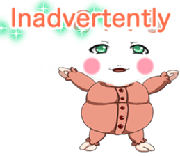 Lovely Lovely Baby Panda English sticker #14878376