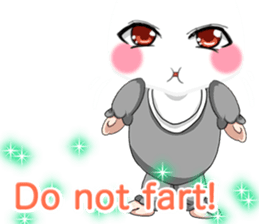 Lovely Lovely Baby Panda English sticker #14878378