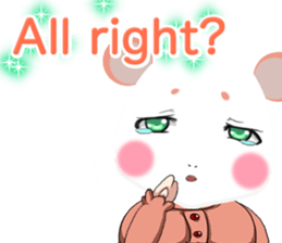 Lovely Lovely Baby Panda English sticker #14878380