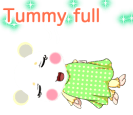 Lovely Lovely Baby Panda English sticker #14878381