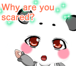 Lovely Lovely Baby Panda English sticker #14878382