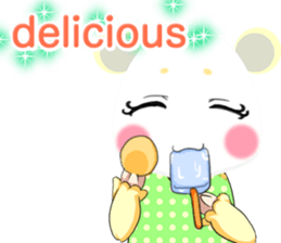 Lovely Lovely Baby Panda English sticker #14878385