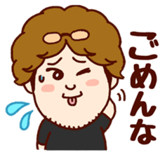 Daily life of Hiroshi sticker #14878761
