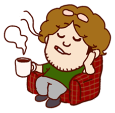 Daily life of Hiroshi sticker #14878769