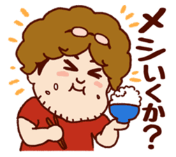 Daily life of Hiroshi sticker #14878770