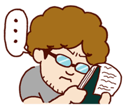 Daily life of Hiroshi sticker #14878773