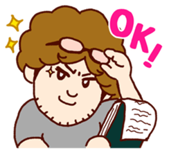 Daily life of Hiroshi sticker #14878774