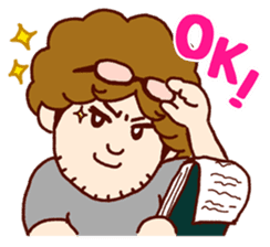 Daily life of Hiroshi sticker #14878774