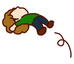 Daily life of Hiroshi sticker #14878782