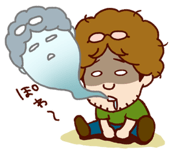 Daily life of Hiroshi sticker #14878784