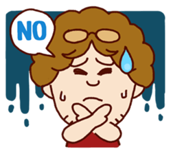 Daily life of Hiroshi sticker #14878785