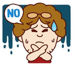 Daily life of Hiroshi sticker #14878785